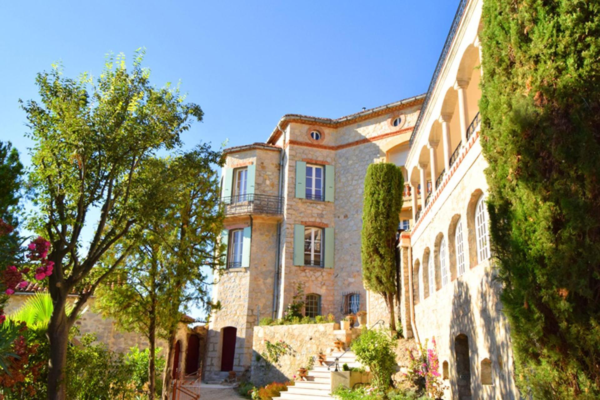 Le Chateau Des Costes 르카스틀레 외부 사진
