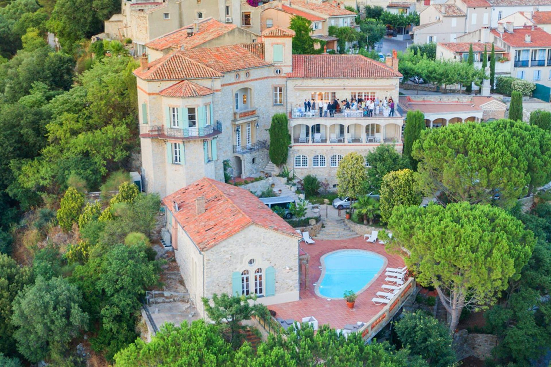 Le Chateau Des Costes 르카스틀레 외부 사진